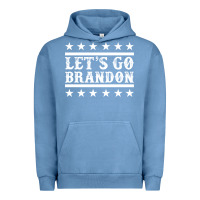 Pigment Pebble Blue Let's Go Brandon Impeach Urban Hoodie - Jasminsmagicworld
