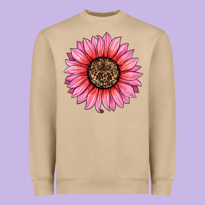 Valentines Day Sunflower Heavyweight Sweatshirt Designed By Ranaportraitstore