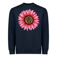 Navy valentines day sunflower Heavyweight Sweatshirt - RanaPortraitStore