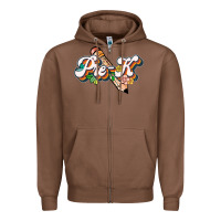 Chestnut pre k Zipper Hoodie - JahusDesignShop