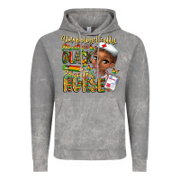 Cloud Rock unapologetically pretty black educated nurse Vintage Hoodie - CowhideDigitalArt