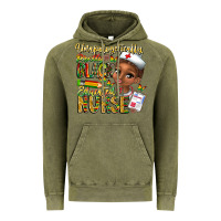 Vintage Olive unapologetically pretty black educated nurse Vintage Hoodie - CowhideDigitalArt