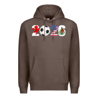 Coffee North America 2026 Football  Canada USA Mexico Soccer Premium Hoodie - maiPhamDesign
