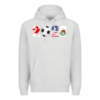 Dove Grey North America 2026 Football  Canada USA Mexico Soccer Premium Hoodie - maiPhamDesign