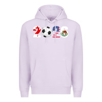 Lilac North America 2026 Football  Canada USA Mexico Soccer Premium Hoodie - maiPhamDesign