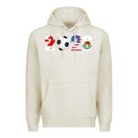 Oatmeal Heather North America 2026 Football  Canada USA Mexico Soccer Premium Hoodie - maiPhamDesign