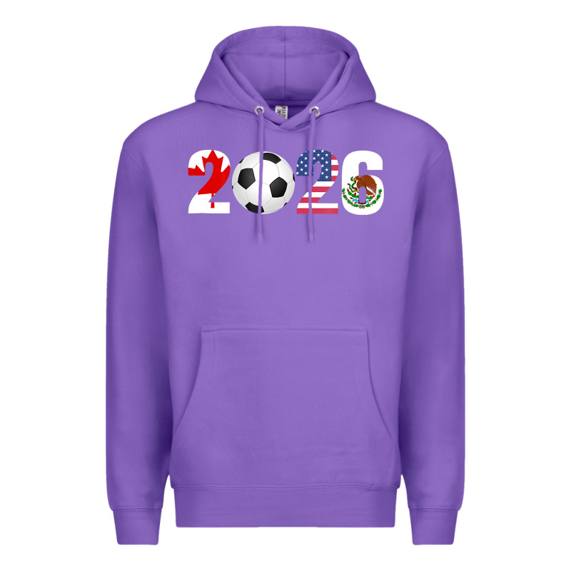 North America 2026 Football  Canada Usa Mexico Soccer Premium Hoodie by maiPhamDesign | Teevron