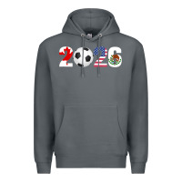 Rock North America 2026 Football  Canada USA Mexico Soccer Premium Hoodie - maiPhamDesign