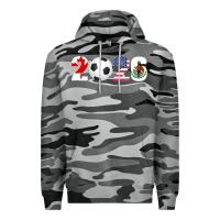 Slate Camo North America 2026 Football  Canada USA Mexico Soccer Premium Hoodie - maiPhamDesign