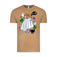 Vintage Camel cute ghost halloween Vintage Tee - BundleAndBundleShop
