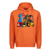 Carrot forklift birthday one Premium Hoodie - Artiststas