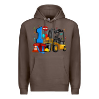 Coffee forklift birthday one Premium Hoodie - Artiststas