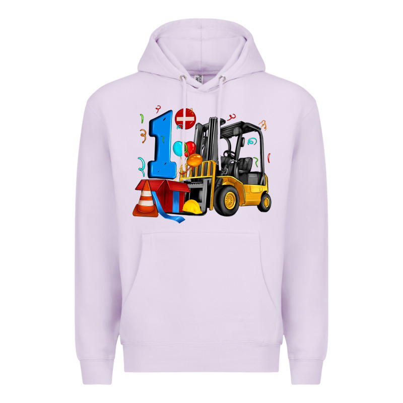 Forklift Birthday One Premium Hoodie by Artiststas | Teevron