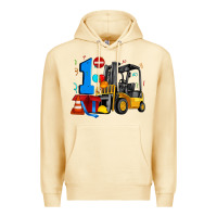 Pina Colada forklift birthday one Premium Hoodie - Artiststas