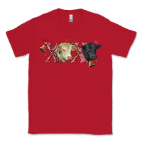 Red xoxo charolais and black angus Classic Tee - RanaPortraitStore