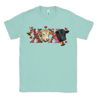 Seafoam xoxo charolais and black angus Classic Tee - RanaPortraitStore