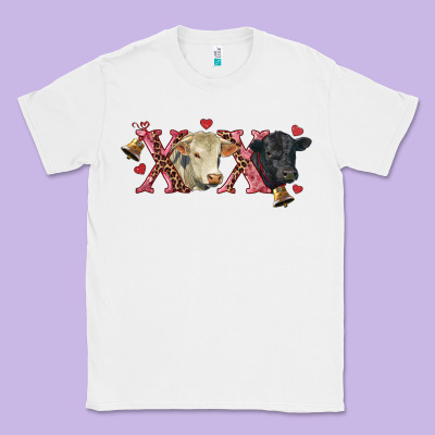 Xoxo Charolais And Black Angus Classic Tee Designed By Ranaportraitstore