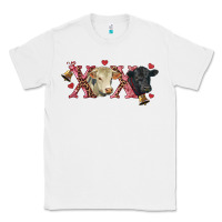 White xoxo charolais and black angus Classic Tee - RanaPortraitStore