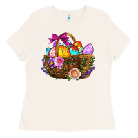 Bone Easter Eggs Hamper Ladies Tee - BundleAndBundleShop