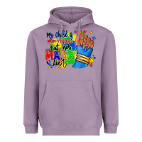 Lavender my child is non verbal but her mama aint afro hand rana Heavyweight Hoodie - RanaPortraitStore