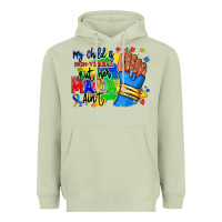 Matcha my child is non verbal but her mama aint afro hand rana Heavyweight Hoodie - RanaPortraitStore