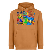 Meerkat my child is non verbal but her mama aint afro hand rana Heavyweight Hoodie - RanaPortraitStore