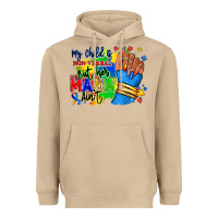 Mushroom my child is non verbal but her mama aint afro hand rana Heavyweight Hoodie - RanaPortraitStore