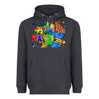 Smoke my child is non verbal but her mama aint afro hand rana Heavyweight Hoodie - RanaPortraitStore