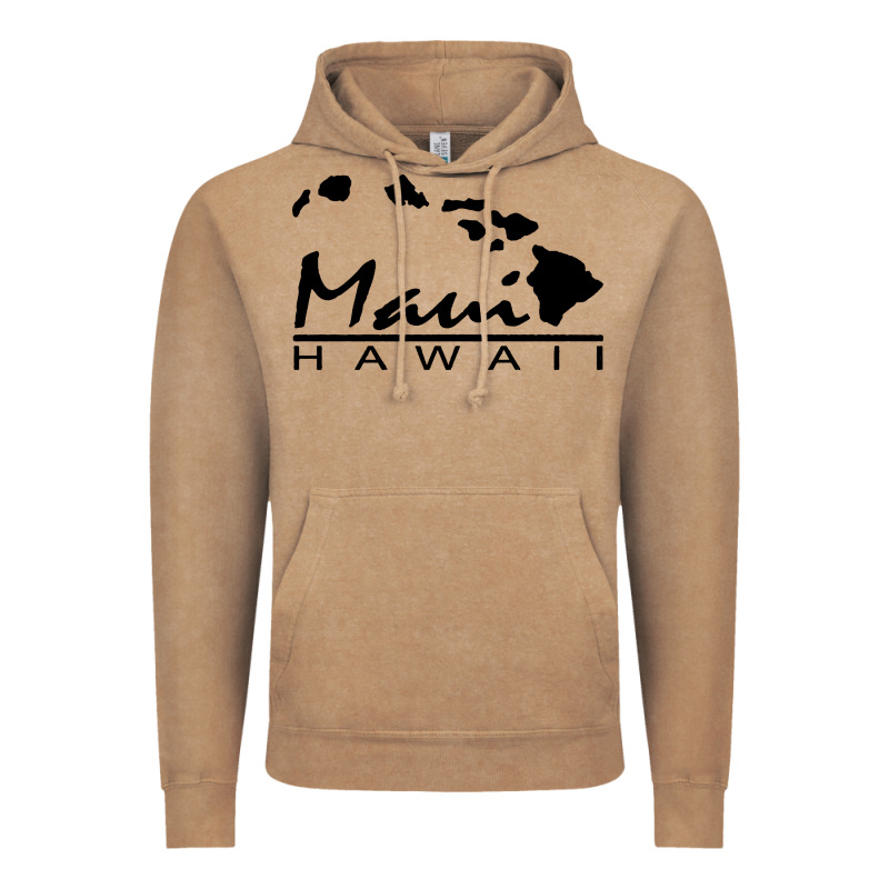 Maui Hawaii Vintage Hoodie by linhVisuals | Teevron