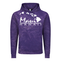 Cloud Purple maui hawaii Vintage Hoodie - linhVisuals