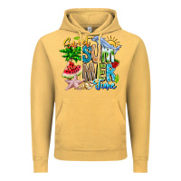 Vintage Mustard summer time Vintage Hoodie - CowhideDigitalArt