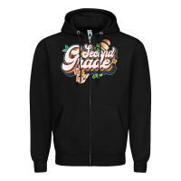 Black second grade Zipper Hoodie - JahusDesignShop