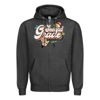 Charcoal Heather second grade Zipper Hoodie - JahusDesignShop