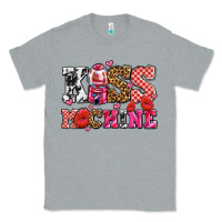 Heather Grey kiss machine with lips olivia Classic Tee - OliviaCreatesArt