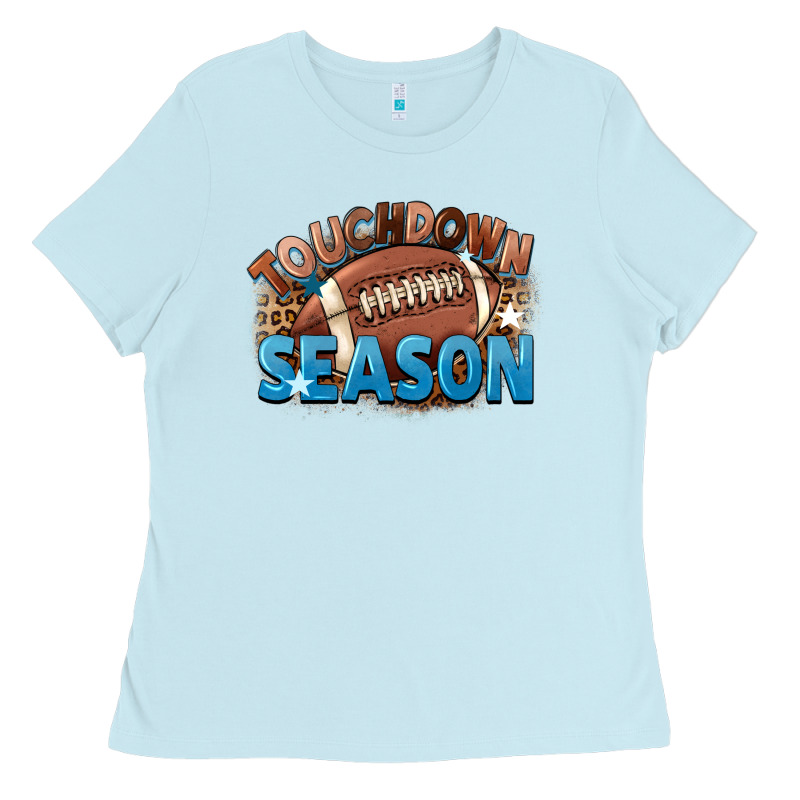 Touchdown Season Ladies Tee by FaDigitalArtStudio | Teevron
