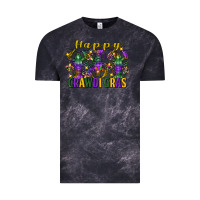 Cloud Black happy crawdi gras mardi gras crawfish Vintage Tee - FaDigitalArtStudio