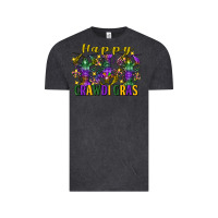 Vintage Black happy crawdi gras mardi gras crawfish Vintage Tee - FaDigitalArtStudio