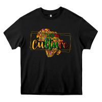 Black Do it for the culture Heavy Core Tee - HowdyJamesFarm