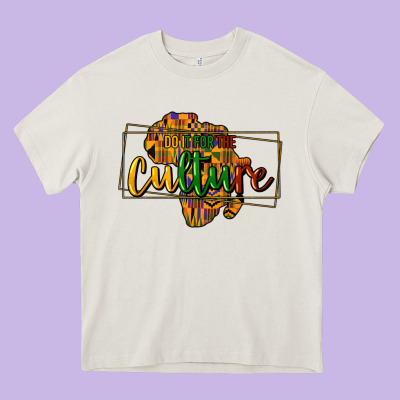 Do It For The Culture Heavy Core Tee Designed By Howdyjamesfarm