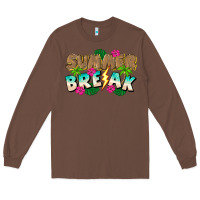Chestnut Summer Break Long Sleeve Tee - CowhideDigitalArt