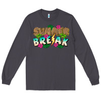 Smoke Summer Break Long Sleeve Tee - CowhideDigitalArt