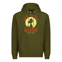 Army Green Peanuts, Great Pumpkin Believer Since 1966 Halloween Premium Hoodie - maiPhamDesign