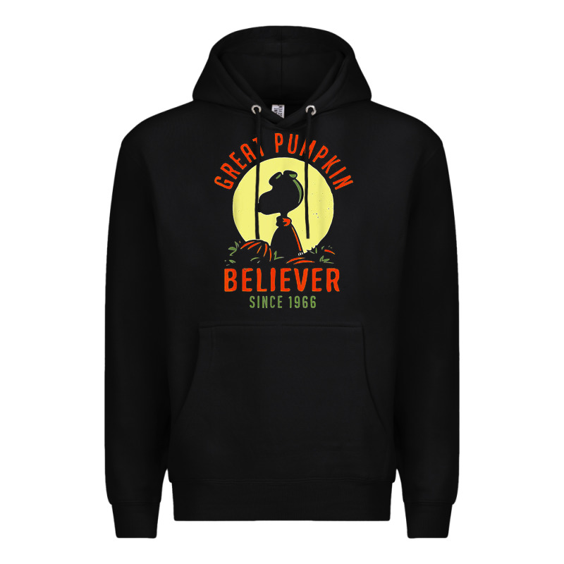 Peanuts, Great Pumpkin Believer Since 1966 Halloween Premium Hoodie by maiPhamDesign | Teevron