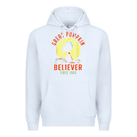 White Peanuts, Great Pumpkin Believer Since 1966 Halloween Premium Hoodie - maiPhamDesign