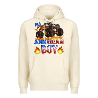 Sandshell all american boy monster truck Premium Hoodie - Artiststas