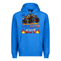 True Royal all american boy monster truck Premium Hoodie - Artiststas