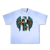 Grape Ice western wings cross blessed Urban Heavy Tee - RanaPortraitStore