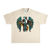 Sandshell western wings cross blessed Urban Heavy Tee - RanaPortraitStore
