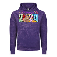 Cloud Purple Happy Easter 2024 Vintage Hoodie - CowhideDigitalArt