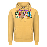 Vintage Mustard Happy Easter 2024 Vintage Hoodie - CowhideDigitalArt
